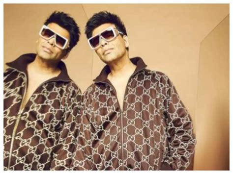 Karan Johar unleashes his poetic side with his Gucci look; 